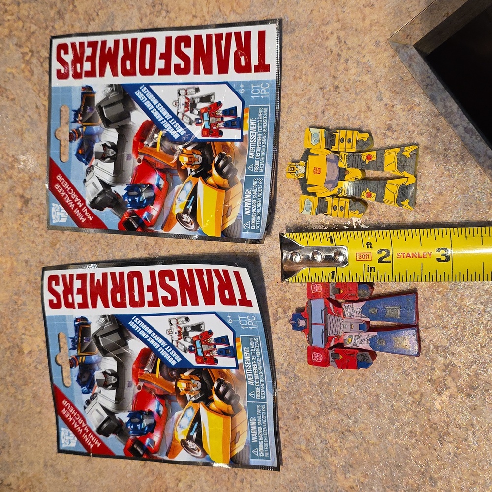 Transformers Mini Figures 2 Piece Set NEW